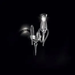 Applique in cristallo ad una luce