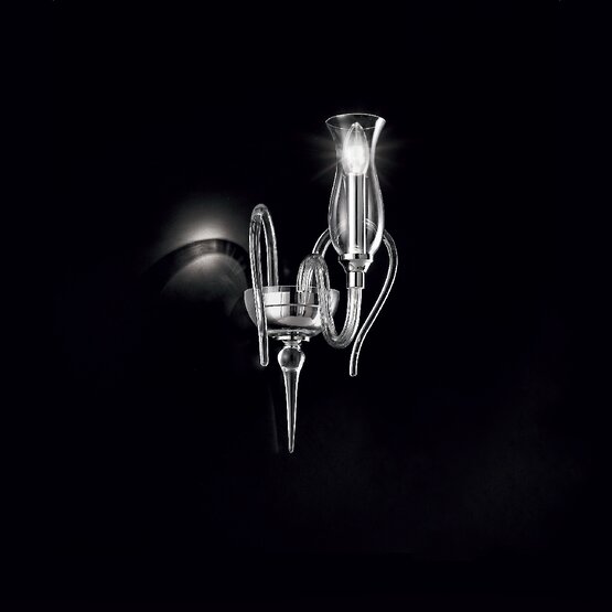 Applique Teodato, Applique in cristallo ad una luce