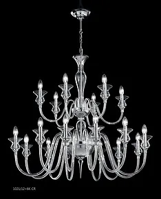 Lampadario in cristallo