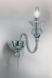 Applique in cristallo ad una luce