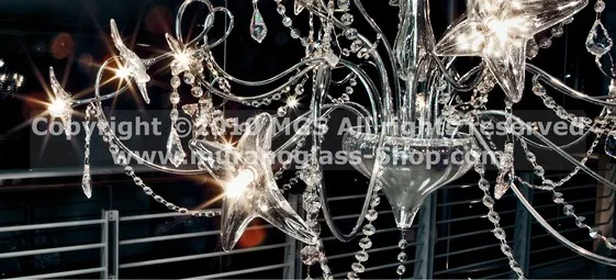 Lampadari serie 287, Lampadario moderno con fiori, colore nero