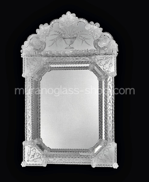 Specchio Frezzaria, Specchio stile '600 - serie 0971, tutto cristallo