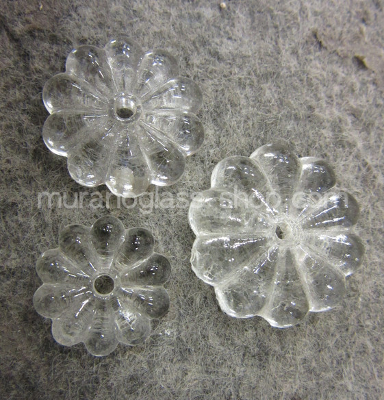 Fiori tipo Boemia, Fiore in cristallo tipo boemia per specchi 1,5cm
