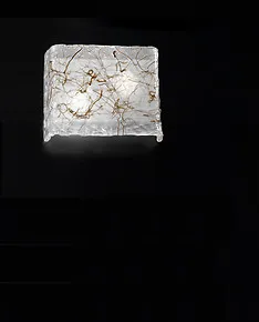 Plafoniera con sfilacci fumé