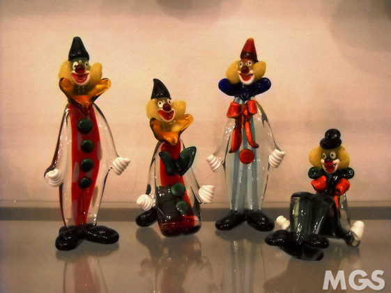 Clown varie posizioni, Clown in varie posizioni