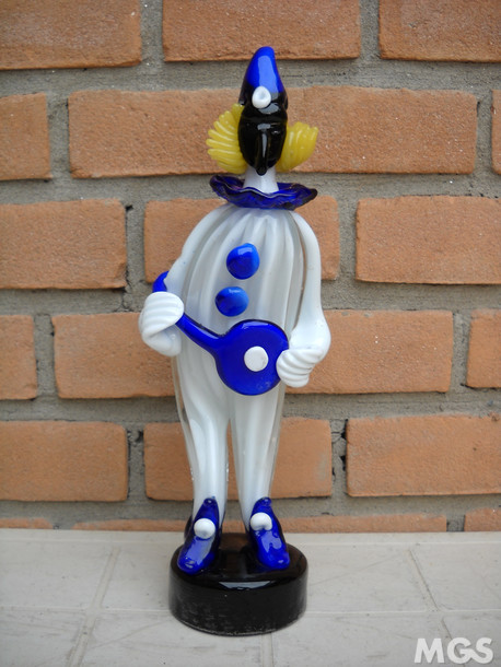 Clown con cappello e maschera, Clown con cappello e maschera