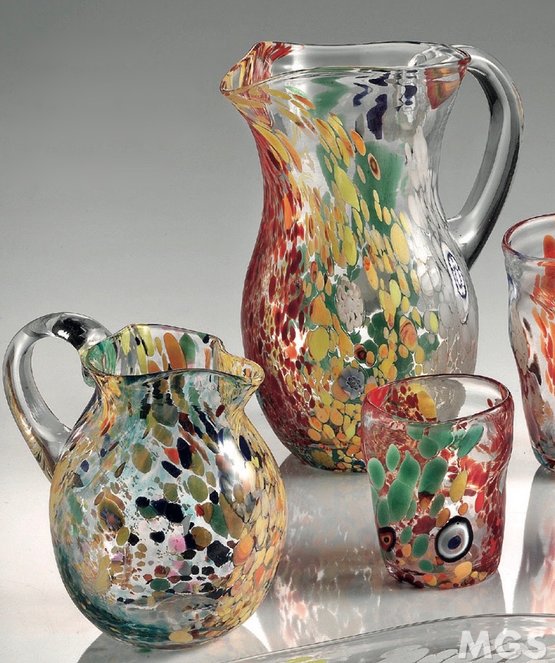Caraffa imperfetta, Caraffa con Murrine