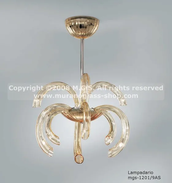 Lampadari serie 1201, Lampadario in cristallo