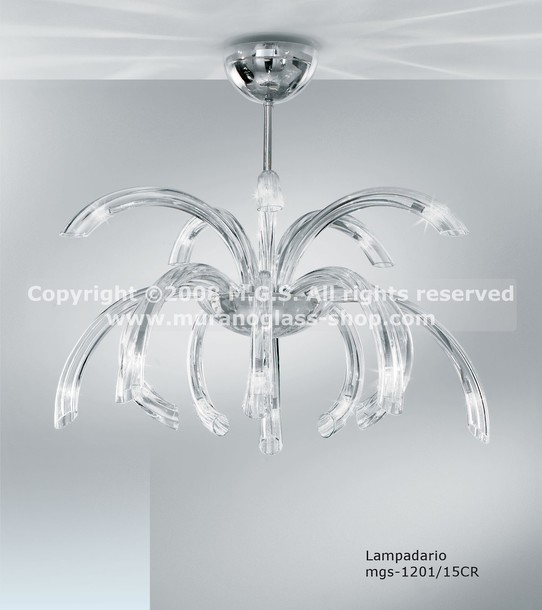 Lampadari serie 1201, Lampadario cristallo