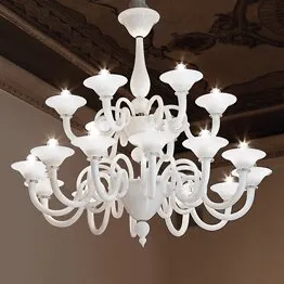 sei luci colore white and crystal
