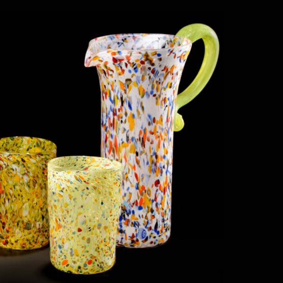Caraffa Multicolore, Caraffa da fornace multicolore