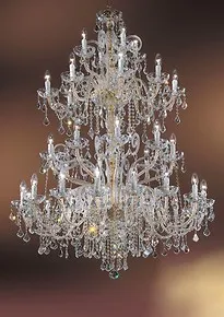 Lampadario tipo Boemia cristallo