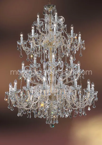 Lampadario Boemia Bright, Lampadario tipo Boemia cristallo
