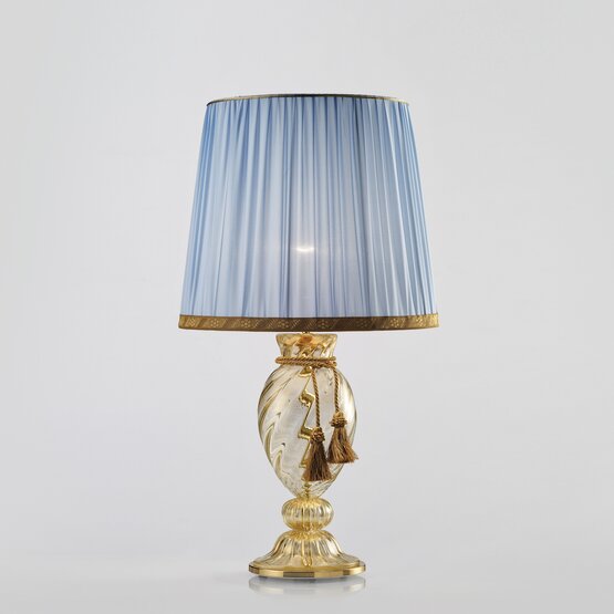 Lampada da tavolo Cersei, Lampada con oro 24k