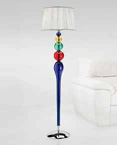 Piantana multicolore