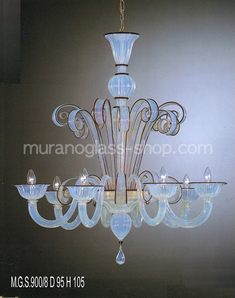 Lampadario Melbourne, Chandelier 8 lights