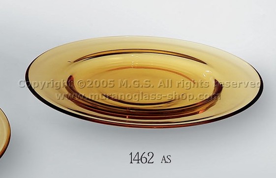 Piatti fondi 1462, Piatto fondo color ambra sommerso