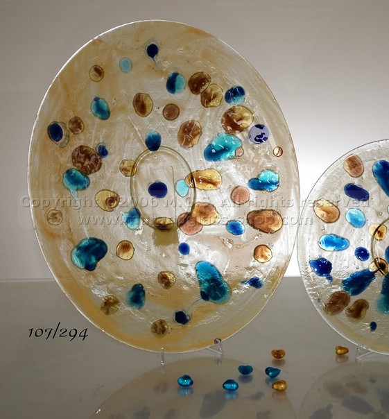 Centrotavola multicolore, Centrotavola multicolore ovale