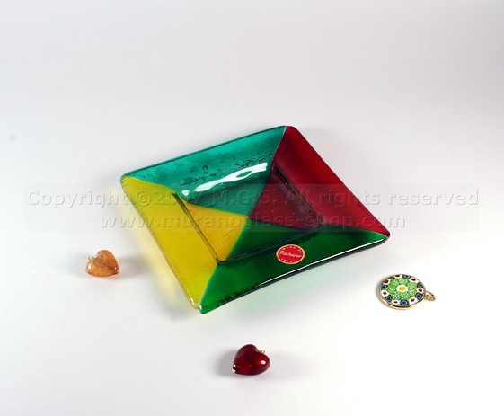 Piattini colorati 2, piattino colorato 12x12cm