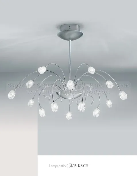 Lampadari serie 151, Lampadario moderno a quindici luci