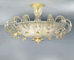 Plafoniere Cristallo : Lampade da tavolo murano serie 1129 30 glass shop
