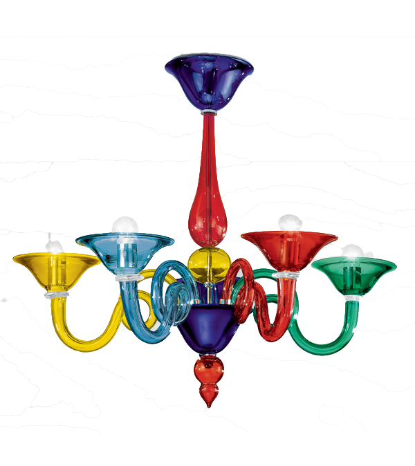Lampadari multicolore